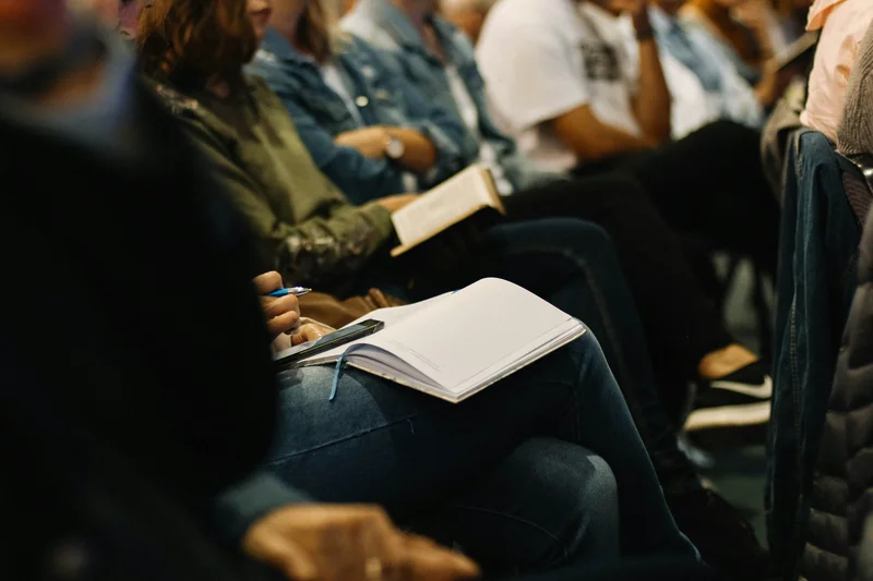 Photo of students in a Sunday School class